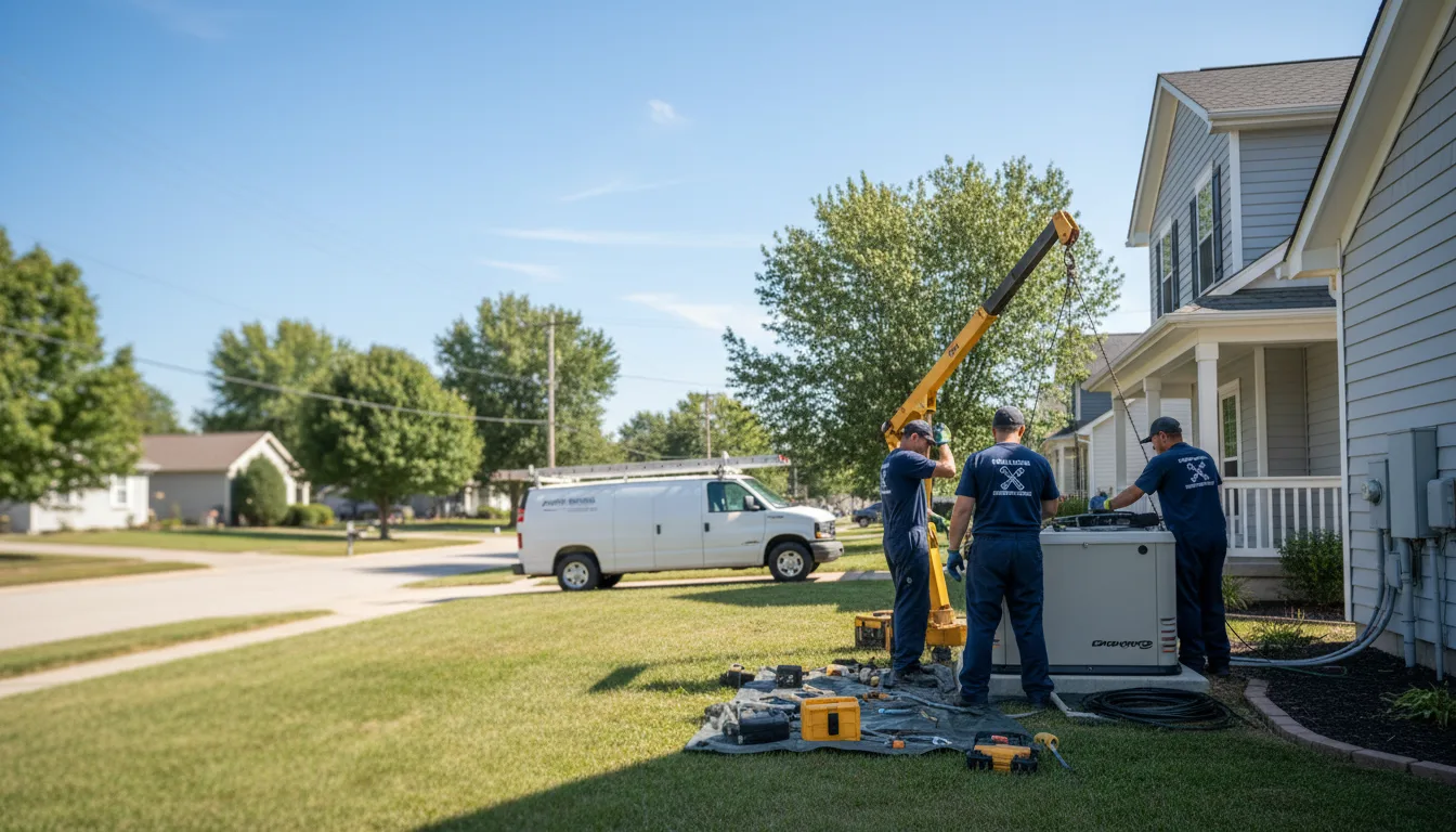 Generator Installation in Crescent, IA near me